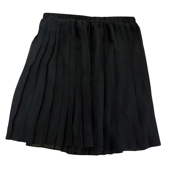 Urban Outfitters Sparkle & Fade Black Pleated Mini Skirt - Picture 2 of 3